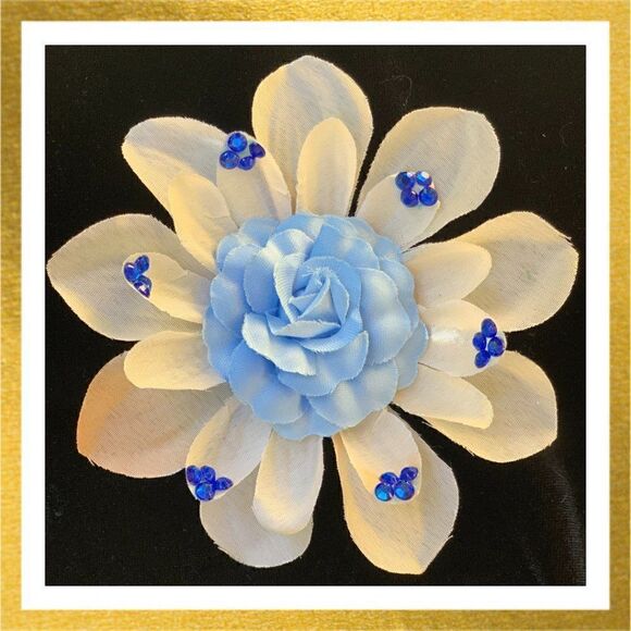 3/$20 Handmade FLOWER Floral HAIR CLIP Barrette - Picture 1 of 2